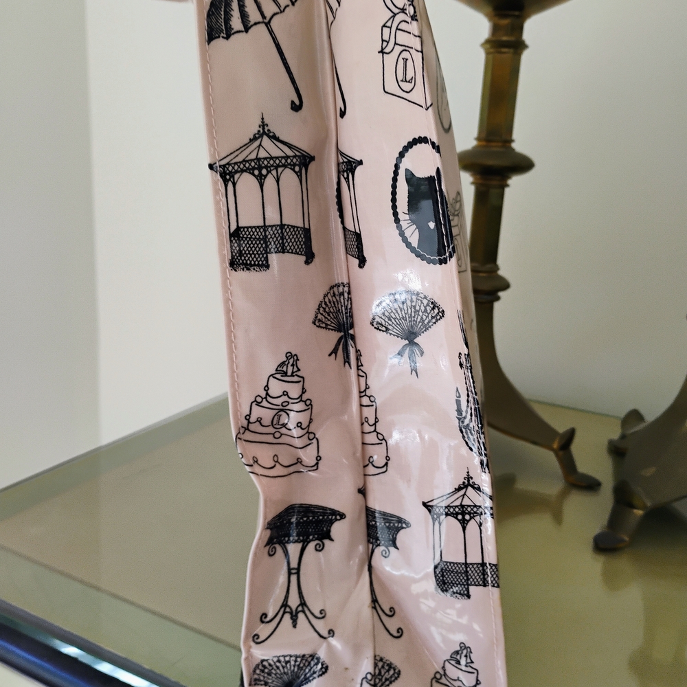 Paris Pink Graphic Tote Bag - Picture 4 of 6